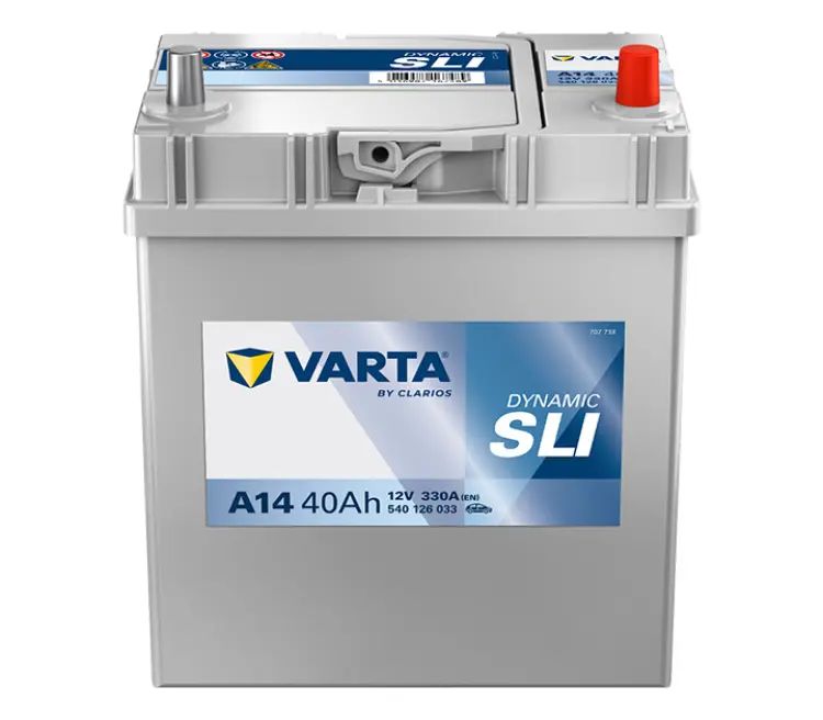 Varta Dynamic 40Ah, 12V, A14, JIS, R+
