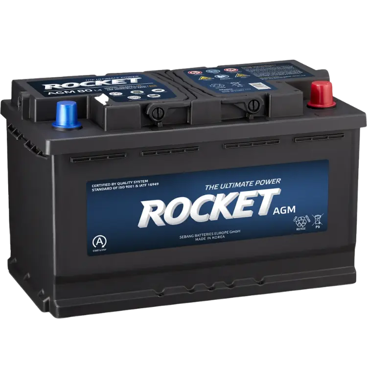 Rocket AGM 80Ah, 12V, AGM80