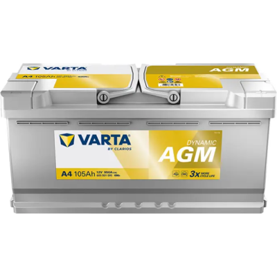 Varta Dynamic AGM 105Ah, 12V, A4