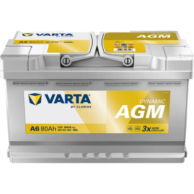 Varta Dynamic AGM 80Ah, 12V, A6