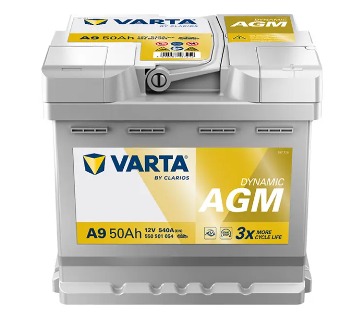 Varta Dynamic AGM 50Ah, 12V, A9