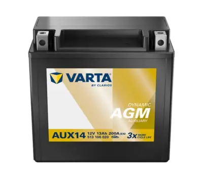 Varta Dynamic Auxiliary AGM 13Ah, 12V, AUX 14