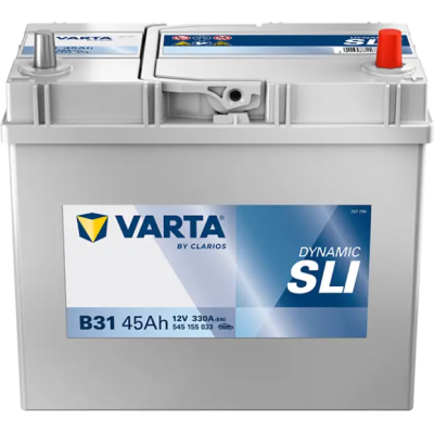 Varta Dynamic 45Ah, 12V, B31, JIS, R+