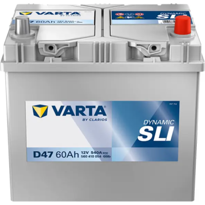 Varta Dynamic 60Ah, 12V, D47, JIS, R+