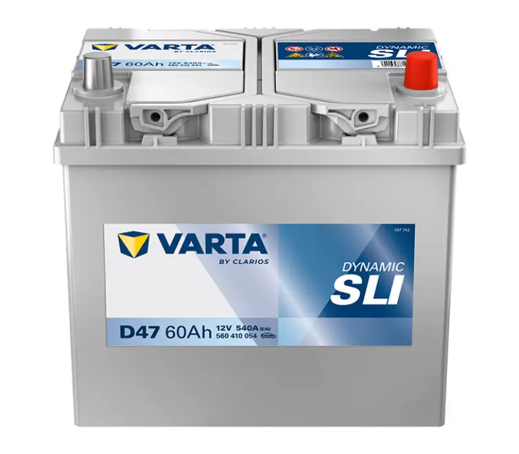 Varta Dynamic 60Ah, 12V, D47, JIS, R+