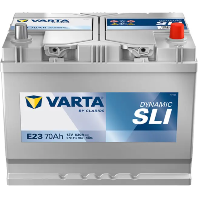 Varta Dynamic 70Ah, 12V, E23, JIS, R+