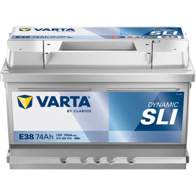 Varta Dynamic SLI 74Ah, 12V, E38
