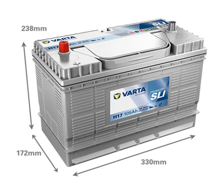 Varta PROMOTIVE H. DUTY 105Ah, 12V, H17 - Image 2
