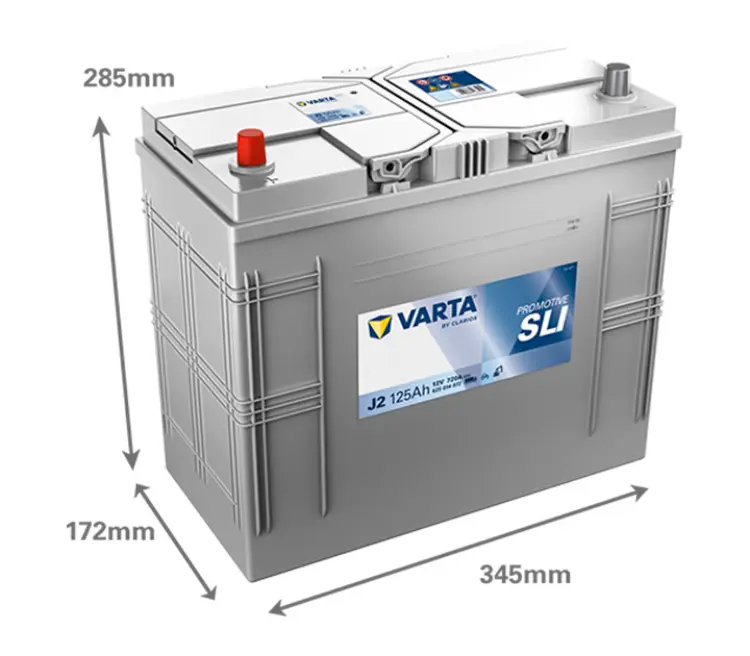 Varta PROMOTIVE H. DUTY 125Ah, 12V, J2 - Image 2