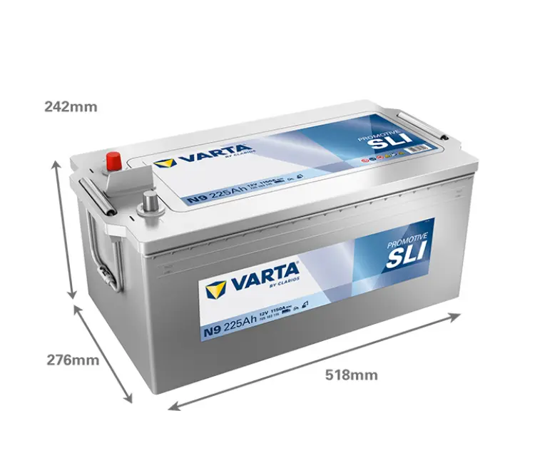 Varta PROMOTIVE S.H. DUTY. 225Ah, 12V, N9 - Image 2