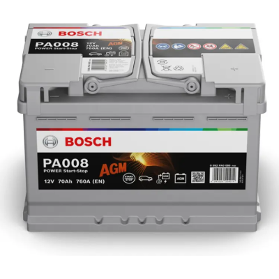 Bosch Power AGM 70Ah, 12V, PA008