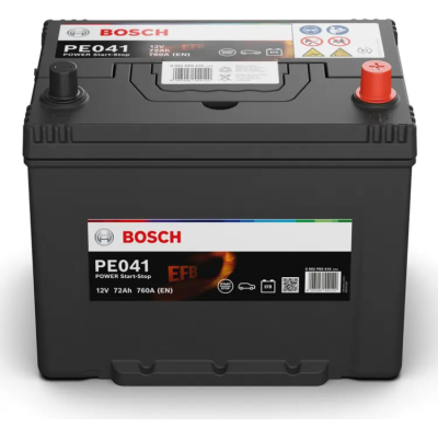 Bosch Power EFB 72Ah, 12V, PE041, JIS, R+