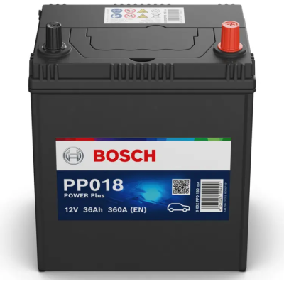 Bosch Power PLUS 36Ah, 12V, PP018, JIS, R+