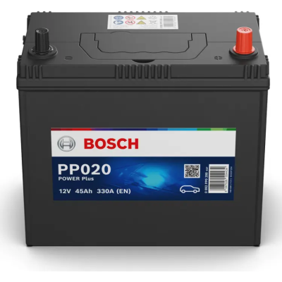 Bosch Power PLUS 45Ah, 12V, PP020, JIS, R+